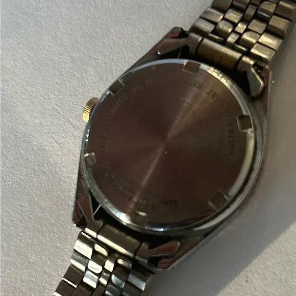 Lorus Vintage Disney Two-Tone Gold and Silver Mickey Mouse Bracelet Watch - Picture 7 of 7